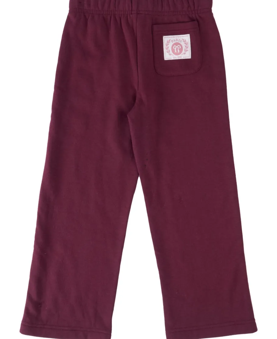 Discount Little Kids' Sporty Side Panel Wide Trackpants Kids Sweats + Fleece|Bottoms