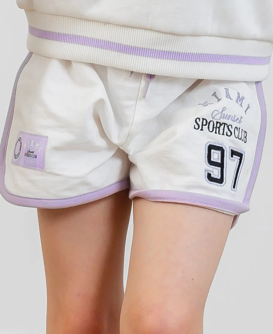 Outlet Little Kids' Sporty Terry Ringer Short Kids Bottoms|Kids 1 - 7