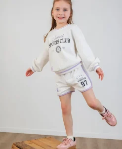 Outlet Little Kids' Sporty Terry Ringer Short Kids Bottoms|Kids 1 - 7