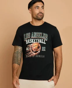Sale Men's Active Print Front Tee T-Shirts|Tops
