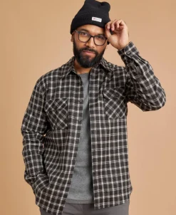 Outlet Men's Cotton Flannel Shirt Shirts|Flannel