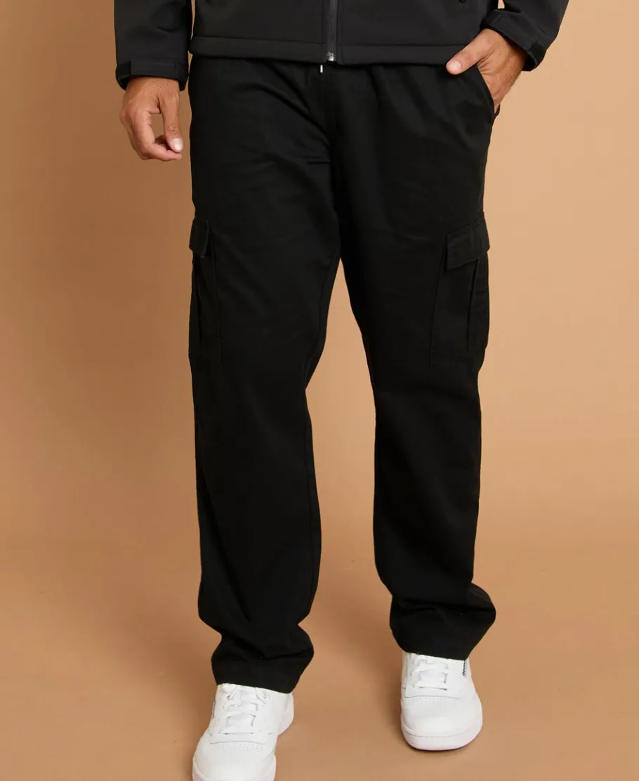 Online Men's Elastic Waist Cargo Pant Pants & Jeans
