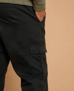 Online Men's Elastic Waist Cargo Pant Pants & Jeans