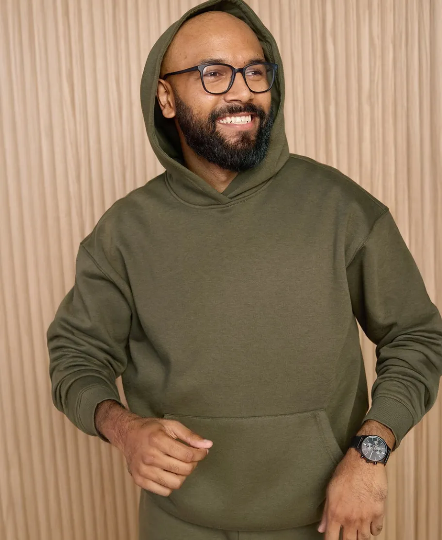 Hot Men's Favourites Relaxed Pull On Hoodie Knitwear & Sweats|Favourites