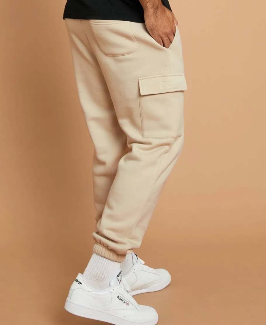 Hot Men's Heavyweight Cargo Trackpant Pants & Jeans|Activewear