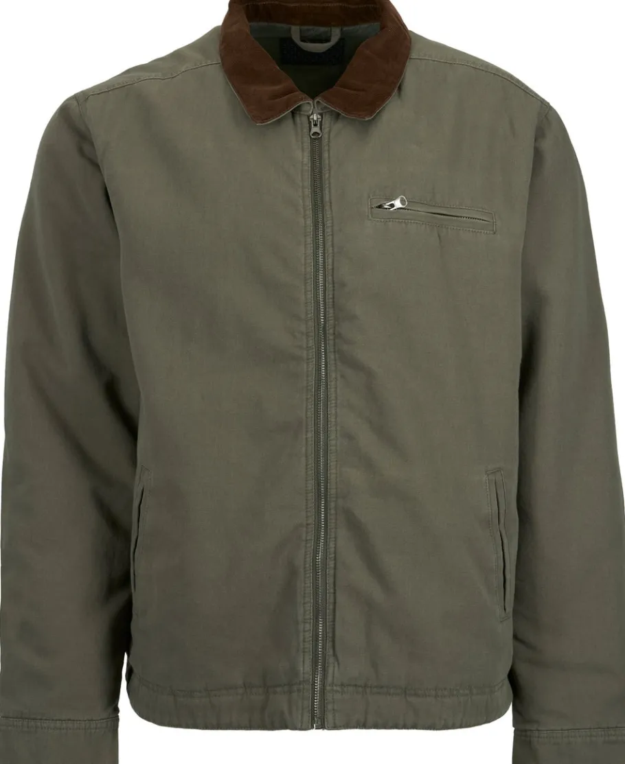 New Men's Relaxed Zip Jacket Jackets & Coats