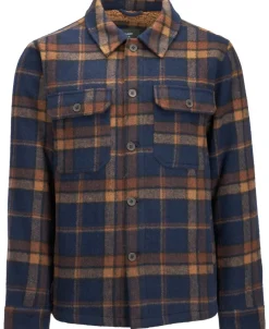 Discount Men's Shearling Lined Check Jacket Jackets & Coats