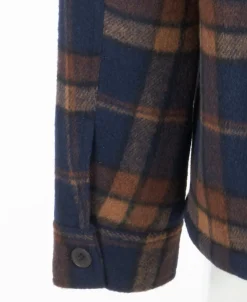 Discount Men's Shearling Lined Check Jacket Jackets & Coats