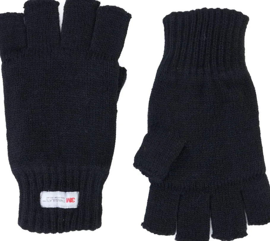 Fashion Men's Thinsulate Fingerless Gloves Accessories