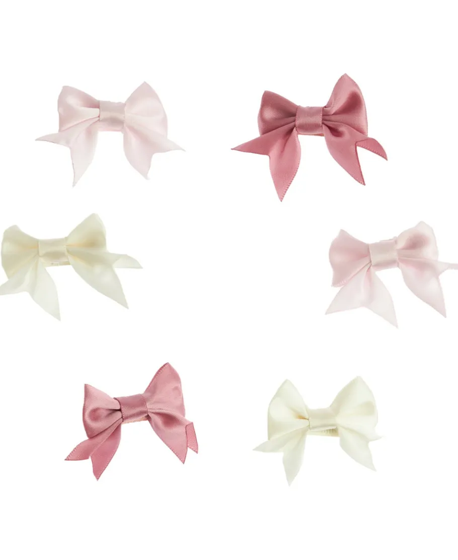 Outlet Mini Mango Bow Clips 6pk Kids Accessories|Kids Accessories & Toys