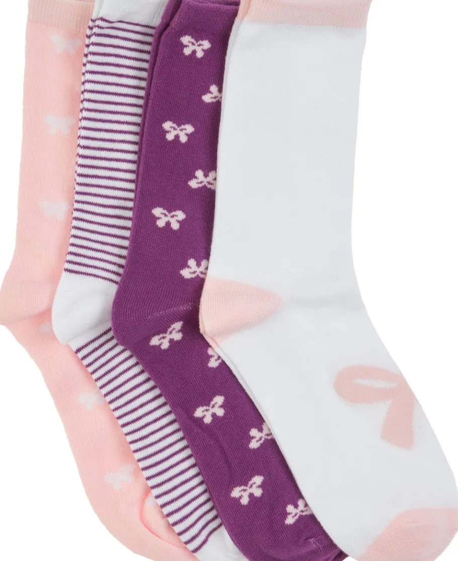 Discount Women's 4 Pack Crew Socks Women Accessories|Socks