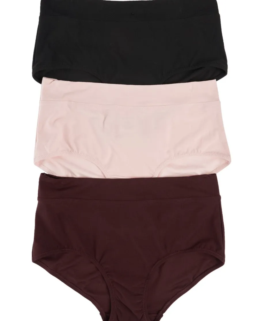 Fashion Women's 3 Pack Super Soft Full Brief Women Lingerie|Womens Briefs