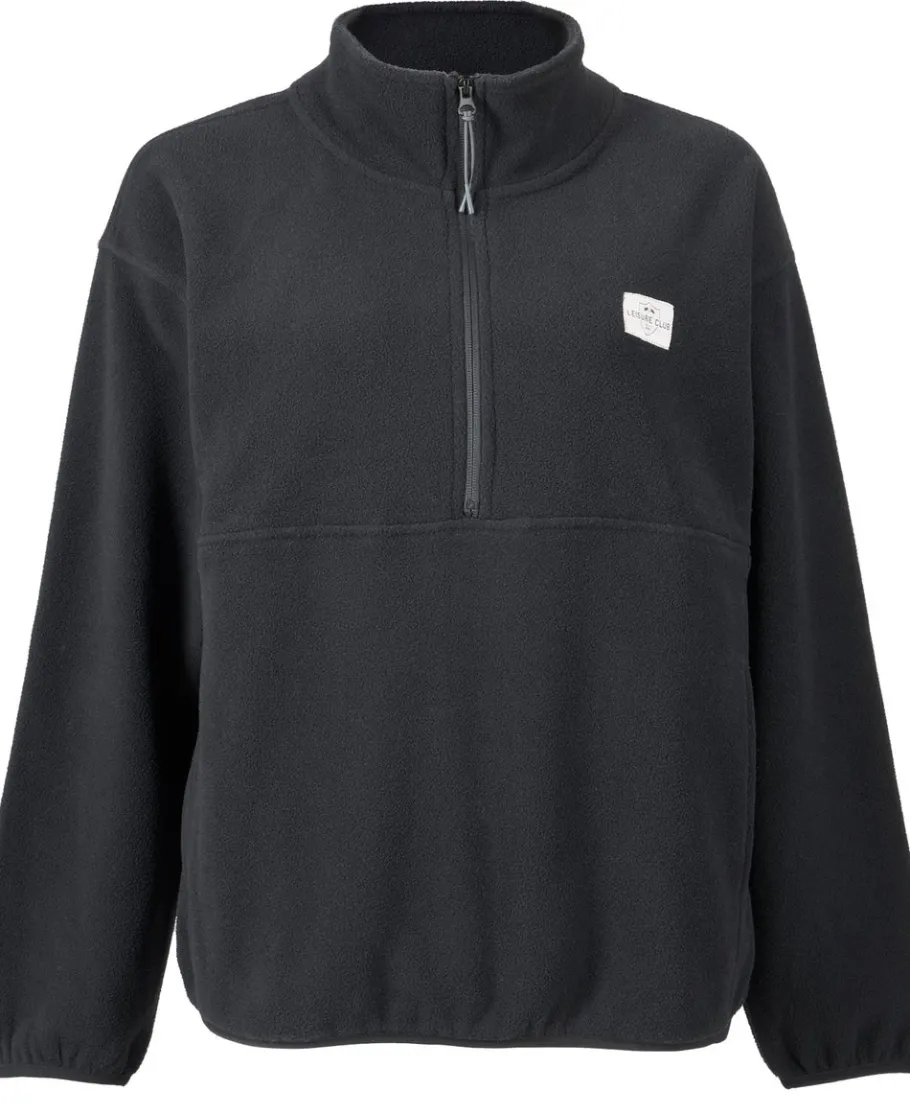 Fashion Women's 1/4 Zip Fleece Sweatshirt Women Sweats & Fleece