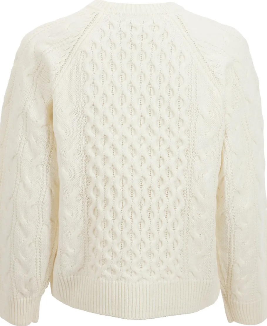 New Women's Cable Jumper Women Knitwear