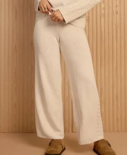 Discount Women's Cable Knit Wide Leg Pant Women Pants & Leggings|Activewear & Leisure