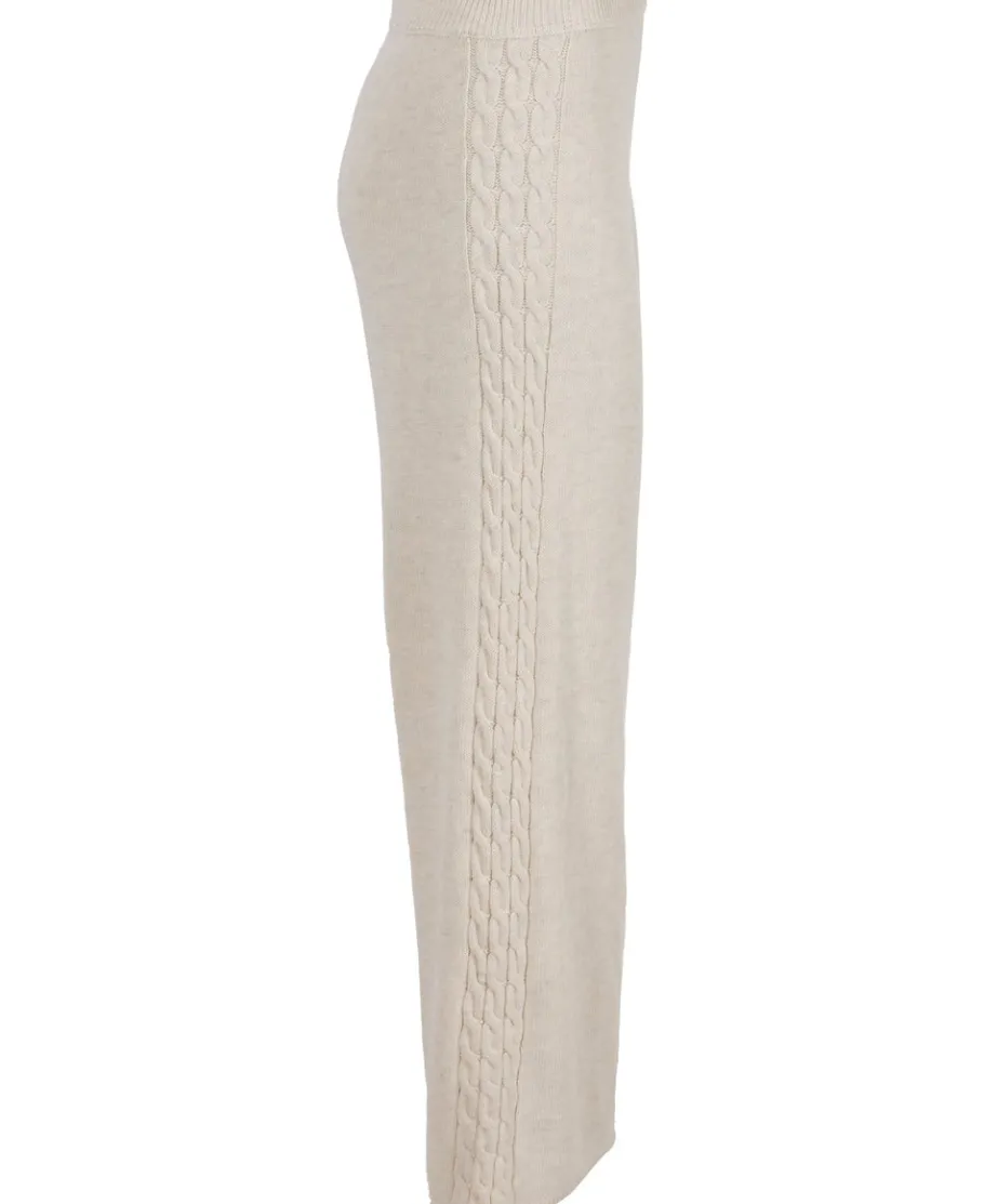 Discount Women's Cable Knit Wide Leg Pant Women Pants & Leggings|Activewear & Leisure