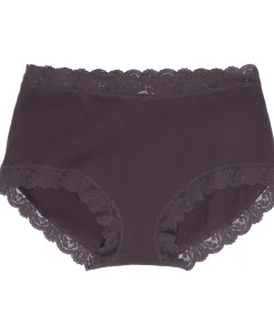 Outlet Women's Cotton Lace Trim Boyleg Women Lingerie|Womens Briefs