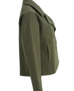 Outlet Women's Crop Coat Women Jackets & Coats