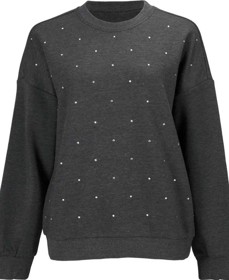 Clearance Women's Diamante Sweatshirt Women Sweats & Fleece