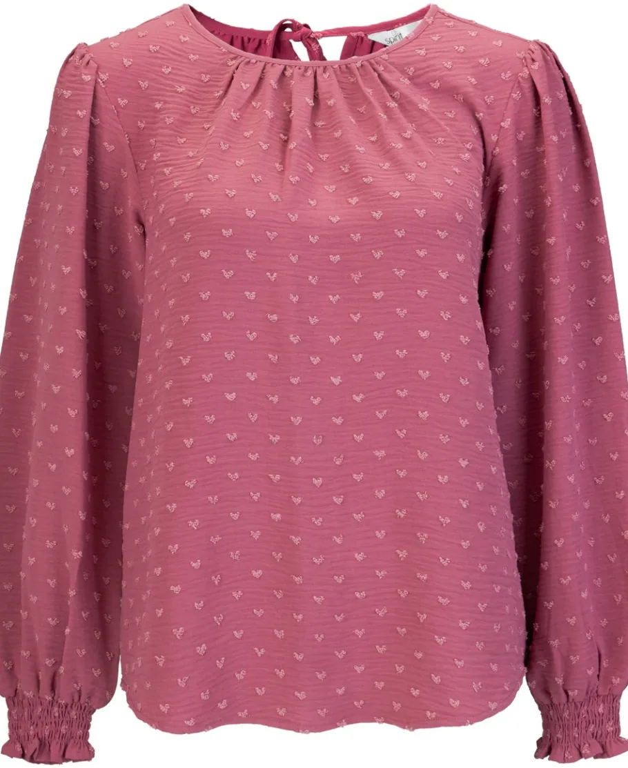 Hot Women's Dobby Spot Top Women Tops