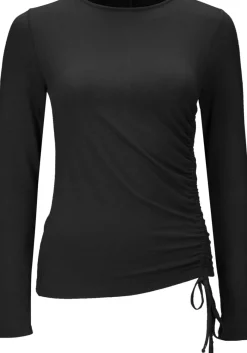 Discount Women's Drawstring Ruched Top Women T-Shirts|Tops