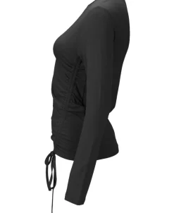 Discount Women's Drawstring Ruched Top Women T-Shirts|Tops