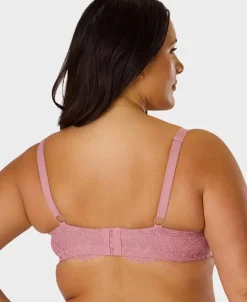 Fashion Women's Full Figure 2 Pack Lace Balconette Bras Women Lingerie|Womens Bras