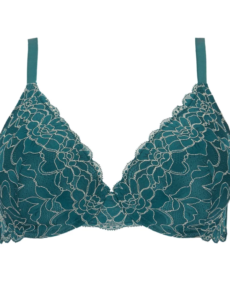 Hot Women's Fuller Figure 2 Tone T-Shirt Bra Women Lingerie|Womens Bras