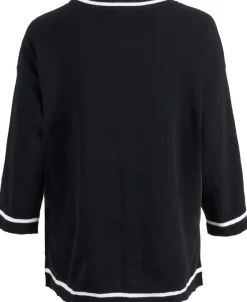 Hot Women's Isobelle Contrast Trim Jumper Women Plus Size|Knitwear