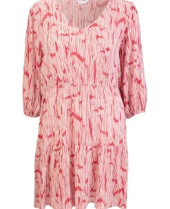 Online Women's Isobelle Crinkle Puff Sleeve Dress Women Plus Size|Dresses