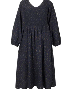 Online Women's Isobelle Curve Long Sleeve Smock Midi Dress Women Plus Size|Dresses