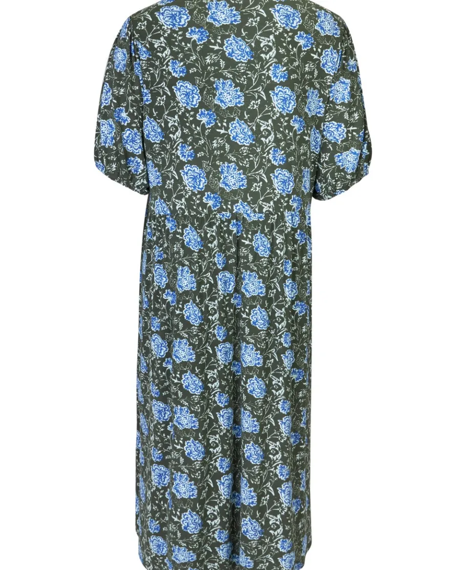Clearance Women's Isobelle Knit Shirred Bodice Midi Dress Women Plus Size|Dresses