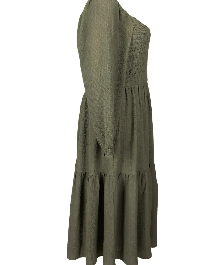Sale Women's Isobelle Shirred Bust Midi Dress Women Plus Size|Dresses