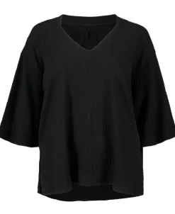 New Women's Isobelle V-Neck Crinkle Top Women T-Shirts|Tops