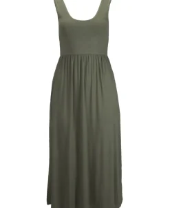 Outlet Women's Knit Midi Babydoll Dress Women Dresses