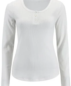 Sale Women's Long Sleeve Button Up Sleep Top Women Sleepwear
