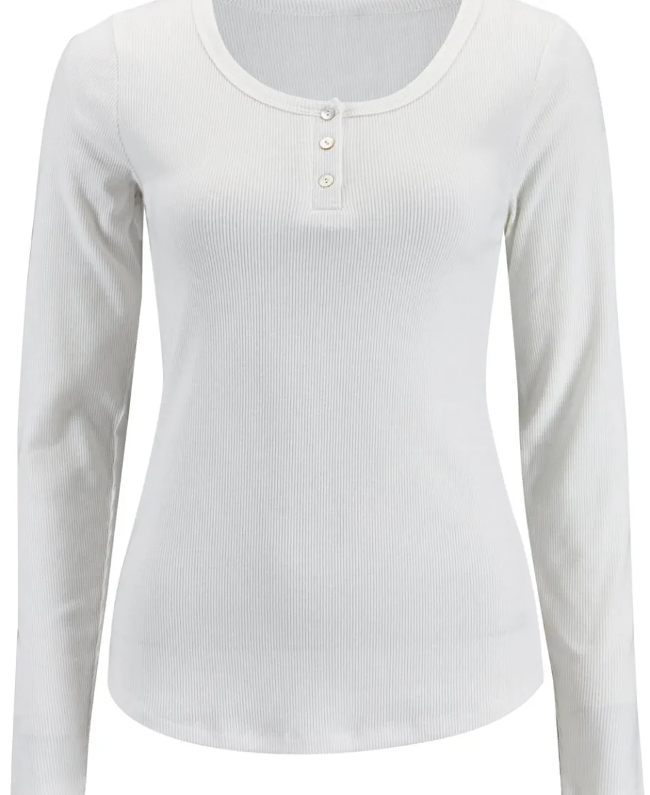 Sale Women's Long Sleeve Button Up Sleep Top Women Sleepwear