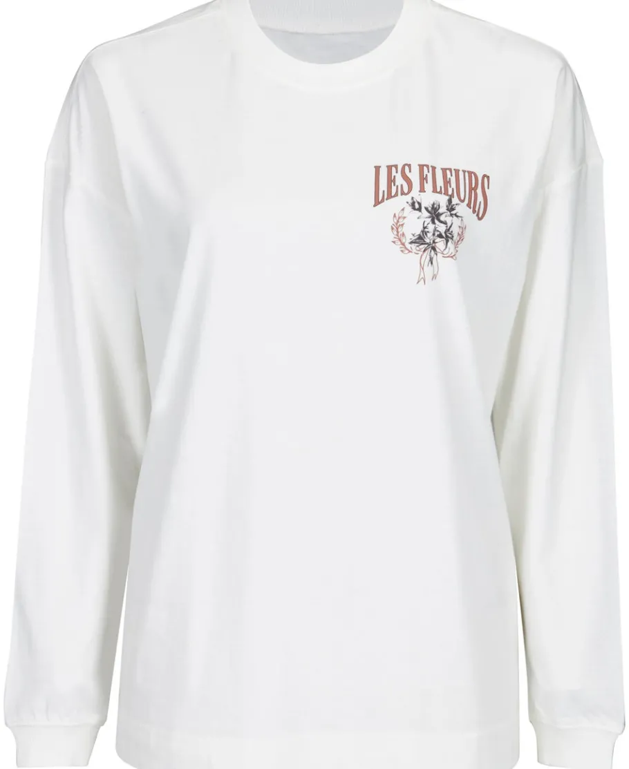 Best Women's Long Sleeve Print Tee Women T-Shirts|Tops