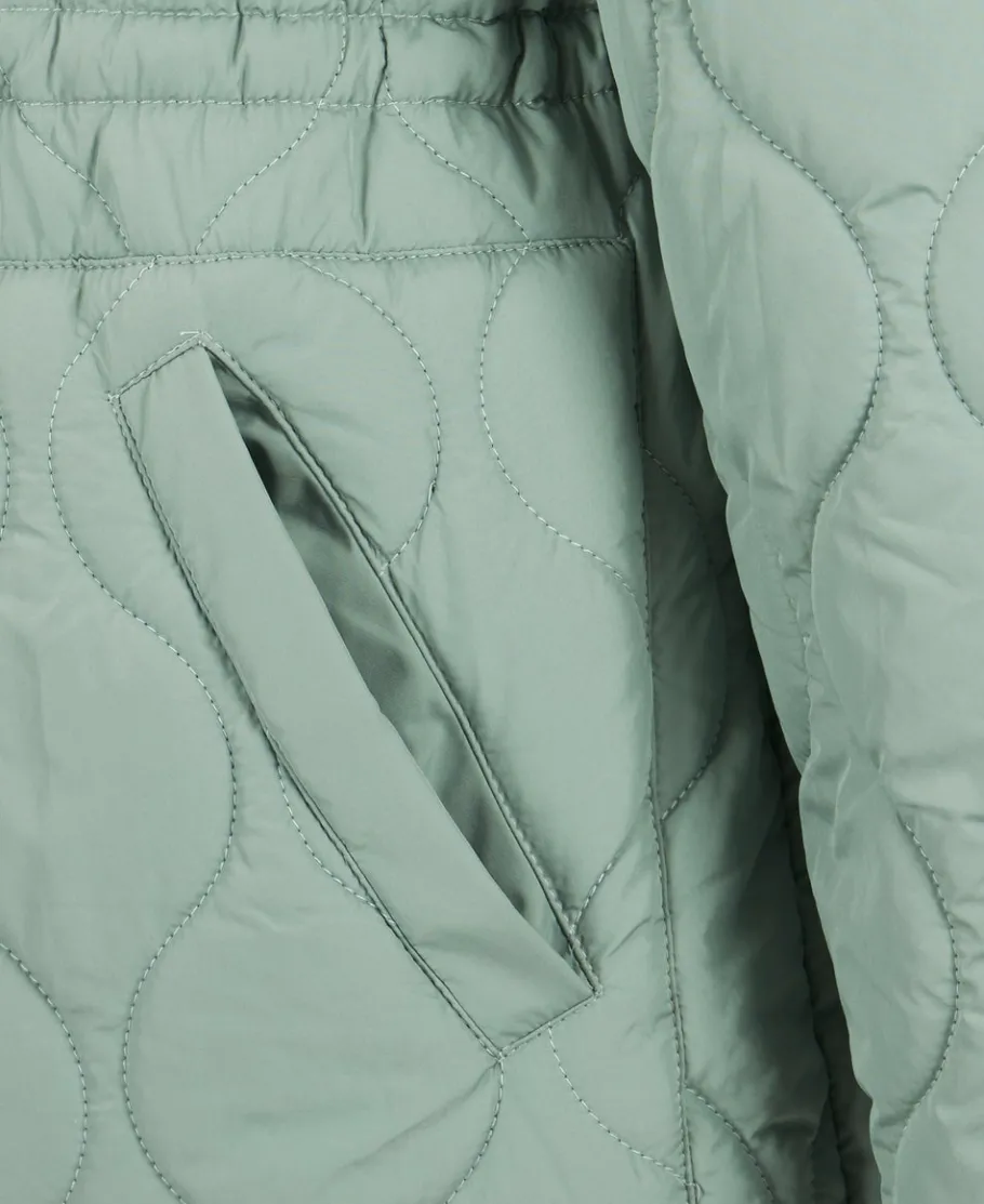 Clearance Women's Longline Quilted Puffer Jacket Women Jackets & Coats