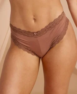 Sale Women's Micro Lace Cheeky Brief Women Lingerie|Womens Briefs
