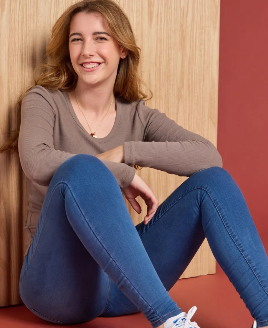 New Women's Mid Rise Jegging Women Jeans & Jeggings