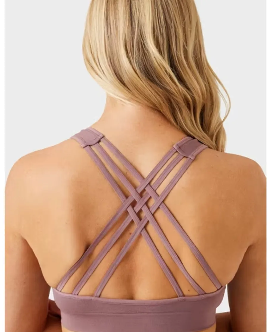 New Women's 2pk Seamfree Sports Crop Women Lingerie|All Womens Underwear