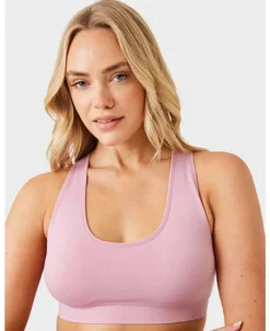 New Women's 2pk Seamfree Sports Crop Women Lingerie|All Womens Underwear