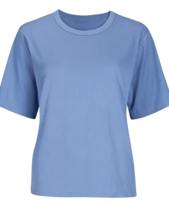 New Women's Rib Knit Tee & Pant PJ Set Women Sleepwear