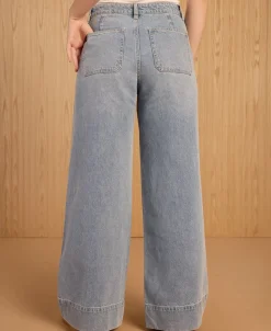 Online Women's Sailor Pocket Jeans Women Jeans & Jeggings