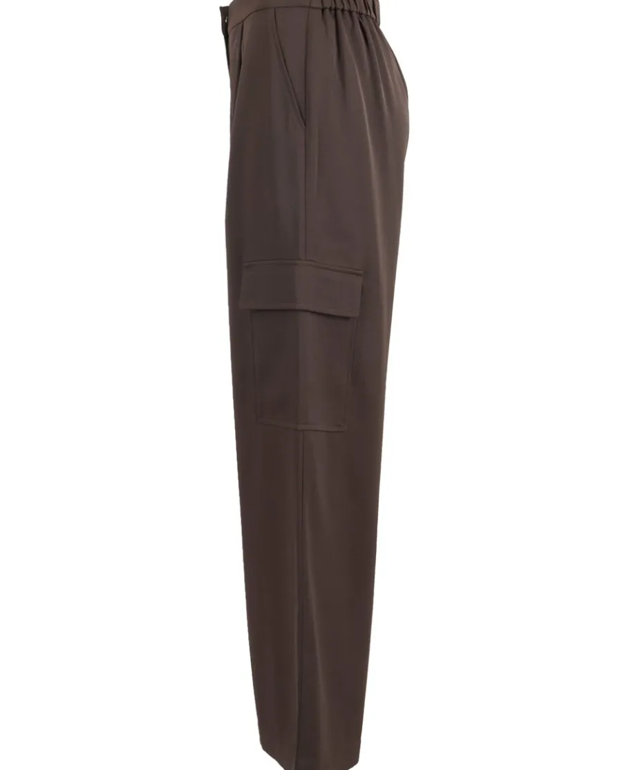 New Women's Satin Cargo Pant Women Pants & Leggings