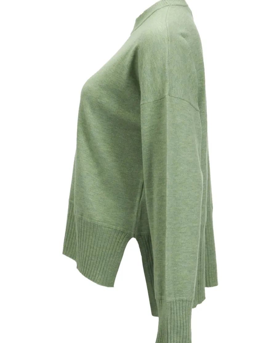 Online Women's Seam Knit Jumper Women Knitwear