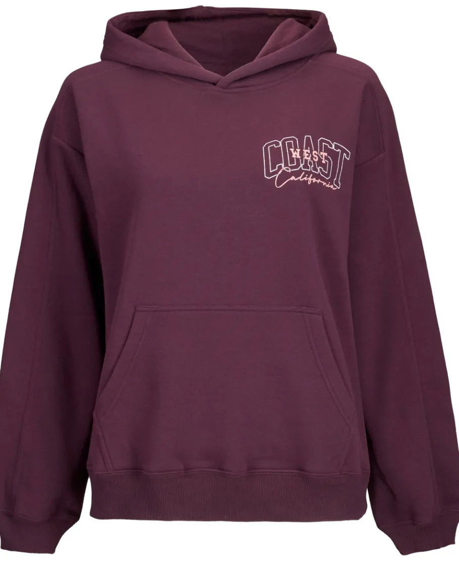 Outlet Women's Seamed Detail Print Hoodie Women Sweats & Fleece