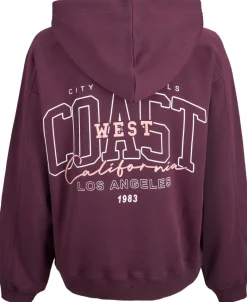 Outlet Women's Seamed Detail Print Hoodie Women Sweats & Fleece