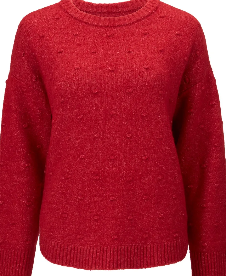 Sale Women's Self Spot Curve Hem Jumper Women Knitwear